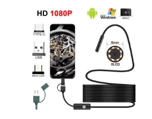 1080p Waterproof Inspection Camera – Designed for Tight Spaces