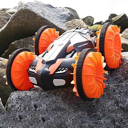 Mini Amphibious Remote Control Car – All-Terrain Stunt Racer