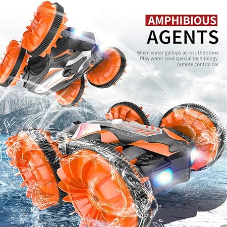 Mini Amphibious Remote Control Car – All-Terrain Stunt Racer