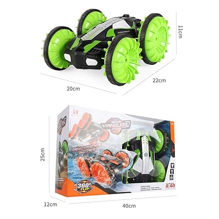 Mini Amphibious Remote Control Car – All-Terrain Stunt Racer