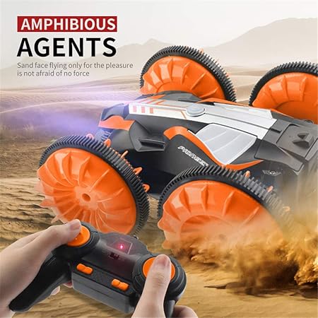 Mini Amphibious Remote Control Car – All-Terrain Stunt Racer