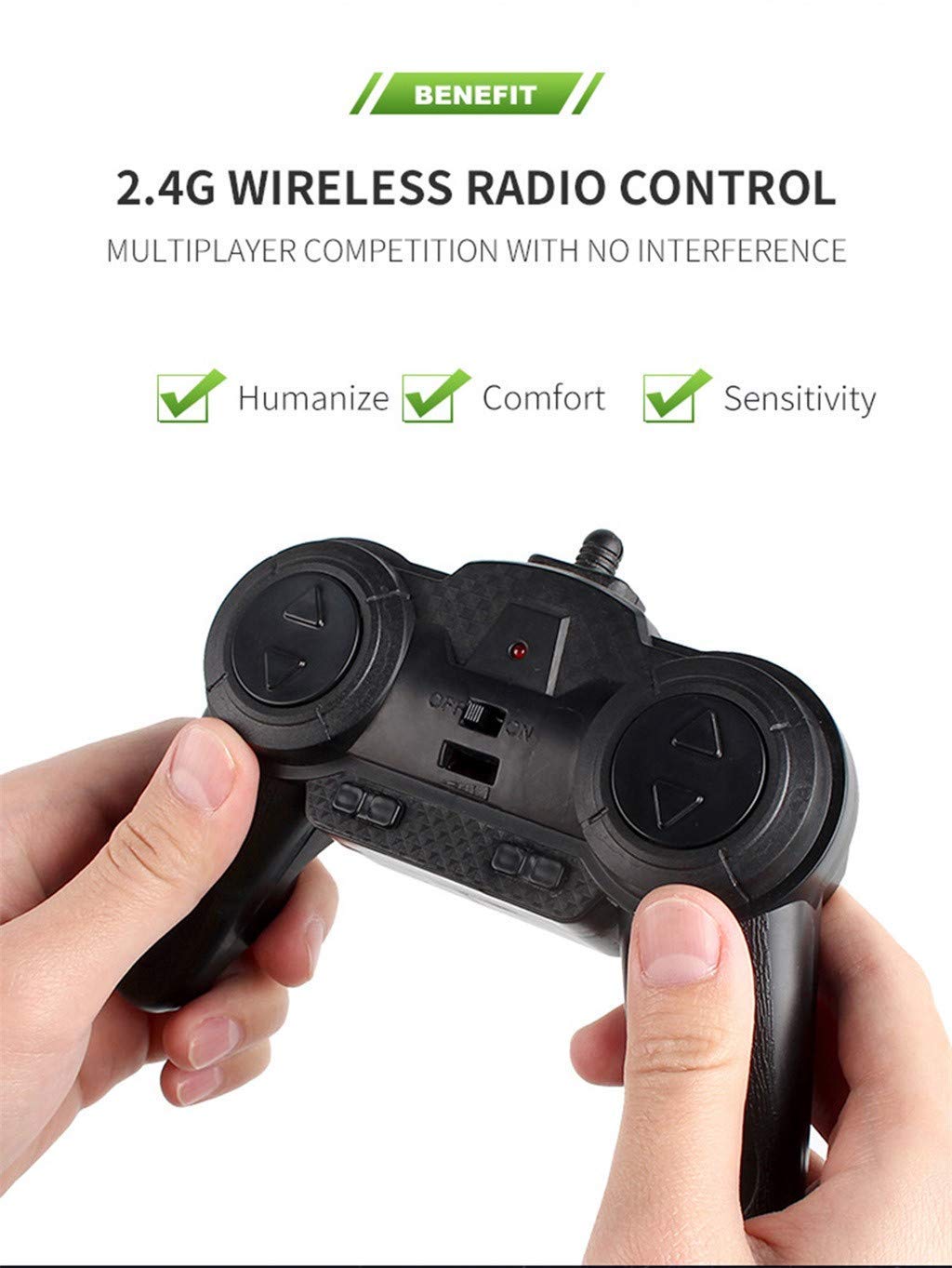 Mini Amphibious Remote Control Car – All-Terrain Stunt Racer