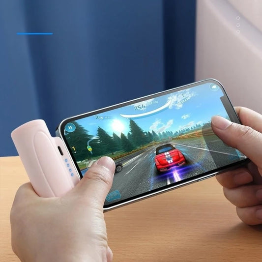 Mini Rechargeable Flashlight with Power Bank – Multi-Functional & Portable