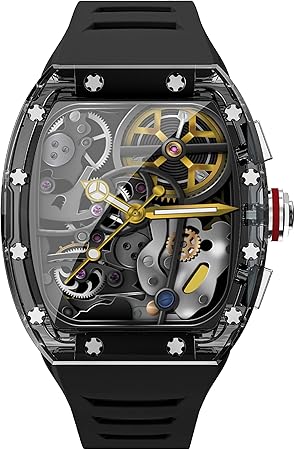 Rich Mille Carlos Santos Smart Watch – Multifunctional & Waterproof (Black)